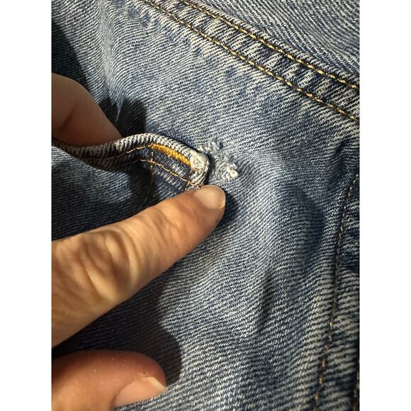 Levis 505 Jeans Men 32x30 Classic Western Academia Grandpa Twee Cowboy Aztec - Picture 8 of 11